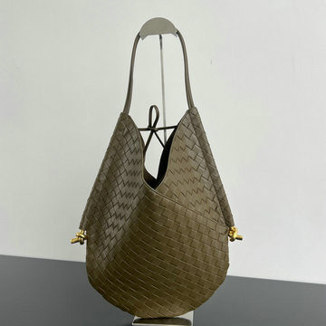 ボッテガヴェネタ BOTTEGAVENETA aj-BOV740990MG 2024年最新入荷 ミディアム ソルスティス ショルダーバッグ レディース