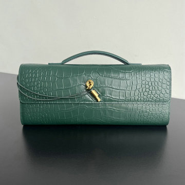 ボッテガヴェネタ BOTTEGAVENETA aj-BOV741511EMG 2024年最新入荷 ハンドル付き ロング クラッチバッグ イブニングバッグ ウィメンズノットクロージャー