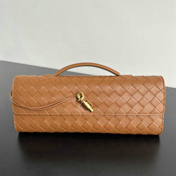 ボッテガヴェネタ BOTTEGAVENETA aj-BOV741511PJT 2024年最新入荷 ハンドル付き ロング クラッチバッグ イブニングバッグ ウィメンズノットクロージャー