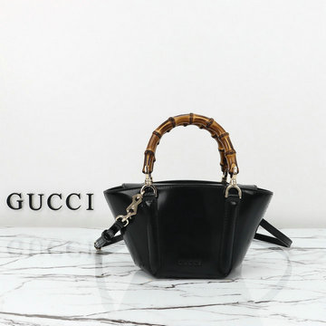 グッチ GUCCI 2024年最新入荷 057-GG805832PBK　バンブー ミニ トップハンドル トートバッグ ハンドバッグ 2way ショルダーバッグ レディース