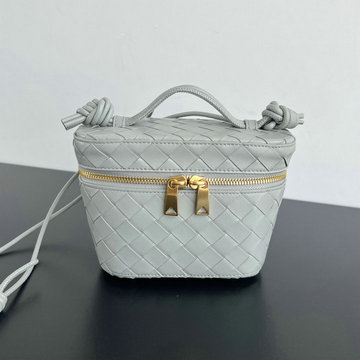 ボッテガヴェネタ BOTTEGAVENETA aj-BOV743551QH 2024年最新入荷 ミニ イントレチャート バニティーケース トートバッグ ショルダーバッグ 化粧かばん