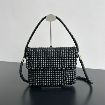 ボッテガヴェネタ BOTTEGAVENETA aj-BOV764073BK  2024年最新入荷 スイング メッセージバッグ ショルダーバッグ フラップバッグ
