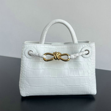 ボッテガヴェネタ BOTTEGAVENETA aj-BOV777614EBS  2024年最新入荷 ミニ アンディアーモ トップハンドルバッグ トートバッグ ハンドバッグ