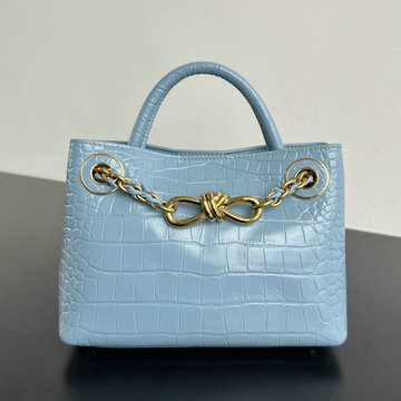 ボッテガヴェネタ BOTTEGAVENETA aj-BOV773733EQL  2024年最新入荷 ミニ アンディアーモ トップハンドルバッグ トートバッグ ハンドバッグ