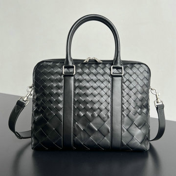 ボッテガヴェネタ BOTTEGAVENETA aj-BOV778081BK 2024年最新入荷 スリム イントレチャート ブリーフケース トートバッグ ショルダーバッグ