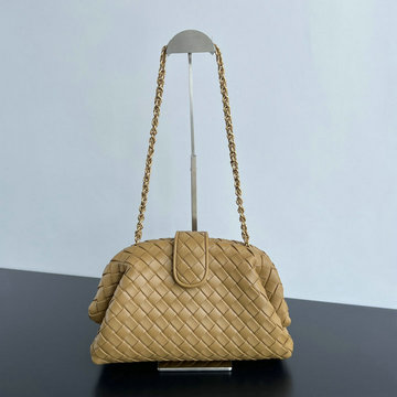 ボッテガヴェネタ BOTTEGAVENETA aj-BOV785807XS 2024年最新入荷 チェーン付き ローレン1980 クラッチバッグ レディース ショルダーバッグ
