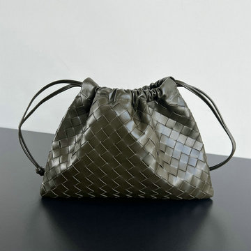 ボッテガヴェネタ BOTTEGAVENETA aj-BOV796728MG  2024年最新入荷 ダストバッグ ショルダーバッグ ドローストリングバッグ レディース