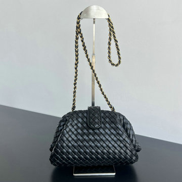 ボッテガヴェネタ BOTTEGAVENETA aj-BOV804038BK  2024年最新入荷 スモール ローレン 1980 クラッチバッグ レディース チェーン ショルダーバッグ