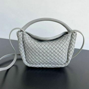 ボッテガヴェネタ BOTTEGAVENETA aj-BOV805739QH 2024年最新入荷 スモール コブル トップハンドルバッグ トートバッグ 2way ショルダーバッグ