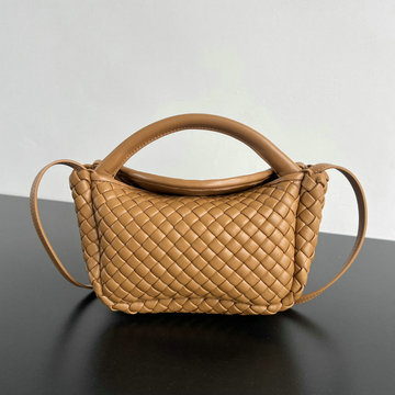 ボッテガヴェネタ BOTTEGAVENETA aj-BOV805739XS  2024年最新入荷 スモール コブル トップハンドルバッグ トートバッグ 2way ショルダーバッグ