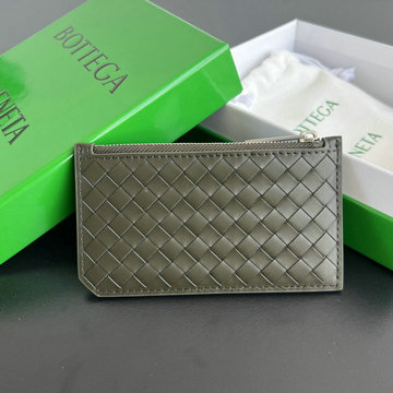 ボッテガヴェネタ BOTTEGAVENETA aj-BOV805807QSG  2024年最新入荷 ファスナー付き カードケース 小銭入れ 名刺入れ
