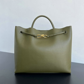 ボッテガヴェネタ BOTTEGAVENETA aj-BOV806010SG 2024年最新入荷 ラージ アンディアーモ トップハンドルバッグ トートバッグ ハンドバッグ