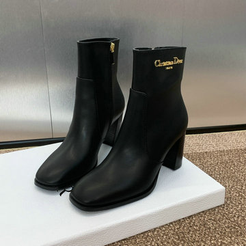クリスチャンディオール CHRISTIAN DIOR 26-CDJ24022 2024年最新入荷 D-Town D-タウン ハイヒール ショートブーツ レディース パンクブーツ