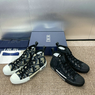 クリスチャンディオール CHRISTIAN DIOR 26-CDJ24027 2024年最新入荷 B23 ハイトップスニーカー レースアップシューズ スポーツシューズ 男女兼用
