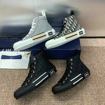 クリスチャンディオール CHRISTIAN DIOR 26-CDJ24032 2024年最新入荷 B23 ハイトップスニーカー レースアップシューズ スポーツシューズ 男女兼用