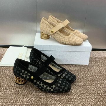 クリスチャンディオール CHRISTIAN DIOR 26-CDJ24033 2024年最新入荷 アイコン バレリーナ ローヒールシューズ レディース