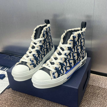 クリスチャンディオール CHRISTIAN DIOR 26-CDJ24028 2024年最新入荷 B23 ハイトップスニーカー レースアップシューズ スポーツシューズ 男女兼用