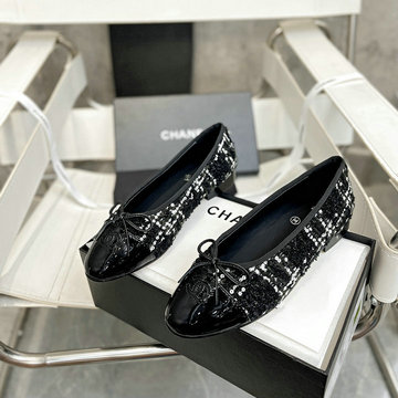 商品名称：シャネル CHANEL 26-CHJ24031PMKB  2024年最新入荷 ココマーク リボンフラット パンプス レディース バレエシューズ フラットシューズ