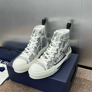 クリスチャンディオール CHRISTIAN DIOR 26-CDJ24030 2024年最新入荷 B23 ハイトップスニーカー レースアップシューズ スポーツシューズ 男女兼用