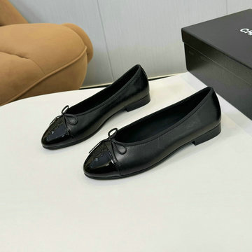 商品名称：シャネル CHANEL 26-CHJ24031PQBK 2024年最新入荷 ココマーク リボンフラット パンプス レディース バレエシューズ フラットシューズ