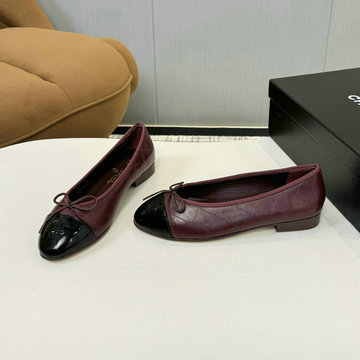 商品名称：シャネル CHANEL 26-CHJ24031PPJK 2024年最新入荷 ココマーク リボンフラット パンプス レディース バレエシューズ フラットシューズ