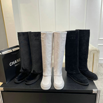 商品名称：シャネル CHANEL 2024年最新入荷 ロングブーツ スエード レディース カジュアルシューズ