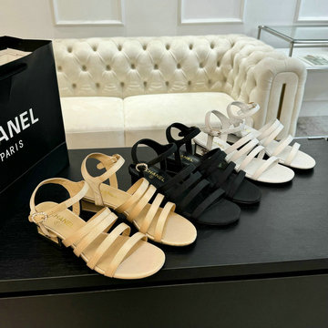 商品名称：シャネル CHANEL 26-CHJJ24055DB  2024年最新入荷 ローヒールサンダル レディースシューズ カジュアルサンダル