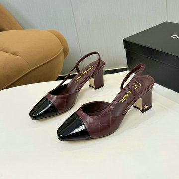 商品名称：シャネル CHANEL 26-CHJ24032ZPJK 2024年最新入荷 ココマーク スリングバックパンプス レディース ミドルヒールシューズ サンダル