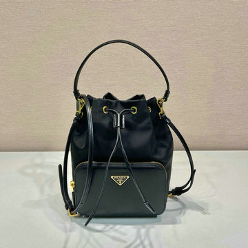プラダ PRADA 99-PD1BH038BBK 2020最新入荷 トートバッグ 2way 斜め掛け ショルダーバッグ バゲットバッグ カーフレザー
