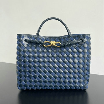 ボッテガヴェネタ BOTTEGAVENETA aj-BOV743572BSL　2024年最新入荷 ミディアムアンディアーモ トップハンドルバッグ トートバッグ ハンドバッグ