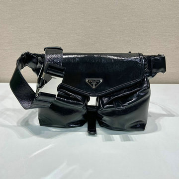 商品名称：プラダ PRADA GH-PD2VH174PBK 2024年最新入荷 Re-Nylon ショルダーバッグ メンズ ウェストバッグ ベルトバッグ