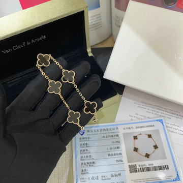 ヴァン クリーフ アーペル Van Cleef Arpels CZZ-SZVA24007K 2024年最新入荷 ヴィンテージ アルハンブラ ブレスレット 5モチーフ アクセサリー ジュエリー