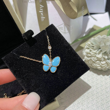 商品名称：ヴァン クリーフ アーペル Van Cleef Arpels CZZ-XLVA24004BL 2024年最新入荷 ドゥ パピヨン ペンダント ロング ネックレス アクセサリー ジュエリー