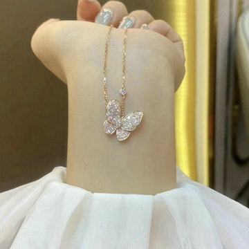 商品名称：ヴァン クリーフ アーペル Van Cleef Arpels CZZ-XLVA24004ZJ 2024年最新入荷 ドゥ パピヨン ペンダント ロング ネックレス アクセサリー ジュエリー