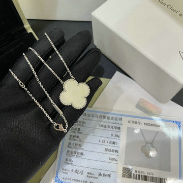 商品名称：ヴァン クリーフ アーペル Van Cleef Arpels CZZ-XLVA24007BY 2024年最新入荷 マジック アルハンブラ ロングネックレス 1モチーフ イヤリング