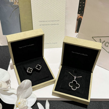 商品名称：ヴァン クリーフ アーペル Van Cleef Arpels CZZ-XLVA24007KY 2024年最新入荷 マジック アルハンブラ ロングネックレス 1モチーフ イヤリング
