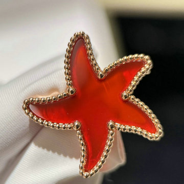 商品名称：ヴァン クリーフ アーペル Van Cleef Arpels CZZ-XZVA24001  2024年最新入荷 ラッキー サマー スターフィッシュ クリップ ブローチ ジャスパー