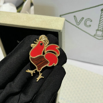 商品名称：ヴァン クリーフ アーペル Van Cleef Arpels CZZ-XZVA24002 2024年最新入荷 ラッキー アニマルズ コック クリップ ブローチ アクセサリー ジュエリー