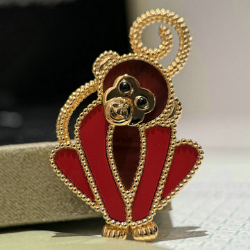 商品名称：ヴァン クリーフ アーペル Van Cleef Arpels CZZ-XZVA24003 2024年最新入荷 ラッキー アニマルズ モンキー クリップ ブローチ アクセサリー