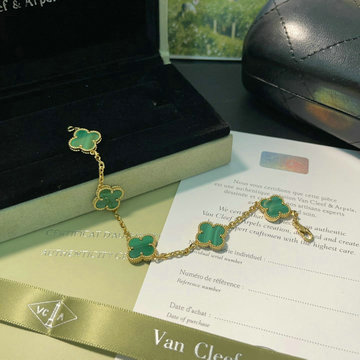 ヴァン クリーフ アーペル Van Cleef Arpels CZZ-SZVA24007G 2024年最新入荷 ヴィンテージ アルハンブラ ブレスレット 5モチーフ アクセサリー ジュエリー