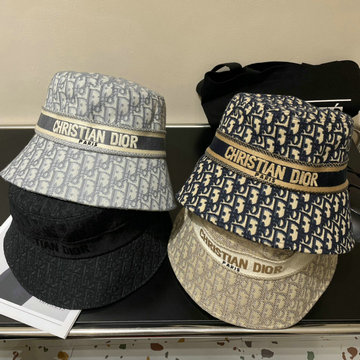 商品名称：クリスチャンディオール CHRISTIAN DIOR AN-MZCD24010 2025年春夏最新入荷 バケットハット キャンパス エスバドリーハット 帽子 短めのブリム