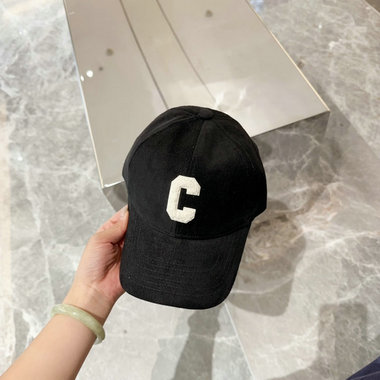 セリーヌ CELINE AN-MZCE24014MB 2025年春夏最新入荷 帽子 ベースボールキャップ 男女兼用 季節追わず