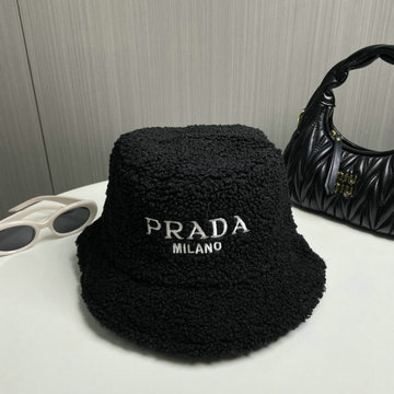 商品名称：プラダ PRADA AN-MZPD24003 2025年春夏最新入荷 バケットハット キャンパス エスバドリーハット 帽子