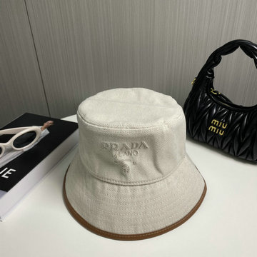 商品名称：プラダ PRADA AN-MZPD24006 2025年春夏最新入荷 バケットハット キャンパス エスバドリーハット 帽子