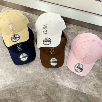 イヴサンローラン Saint laurent YSL AN-MZYSL24001Q 2025年春夏最新入荷 帽子 ベースボールキャップ 男女兼用 季節追わず