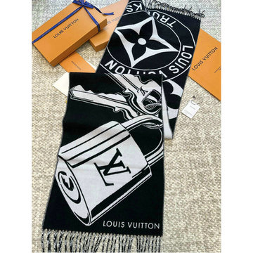 ルイヴィトン LOUISVUITTON AN-WJLV24022 2025年最新入荷 ロング マフラー ストール カシミヤ 男女兼用