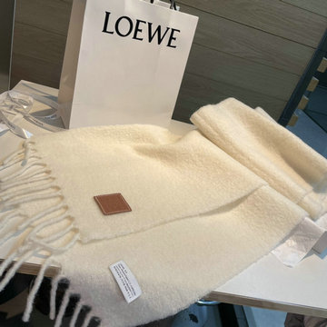 ロエベ LOEWE AN-WJLE24005 2025年最新入荷 ロング マフラー ストール カシミヤ 男女兼用
