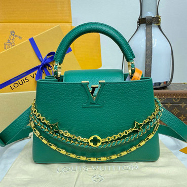 ルイヴィトン LOUISVUITTON 057-M11906Z 2024年最新入荷 カプシーヌ BB ハンドバッグ ショルダーバッグ トリヨンレザー