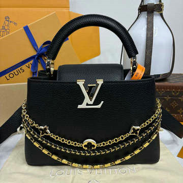 ルイヴィトン LOUISVUITTON 057-M12345 2024年最新入荷 カプシーヌ BB ハンドバッグ ショルダーバッグ トリヨンレザー