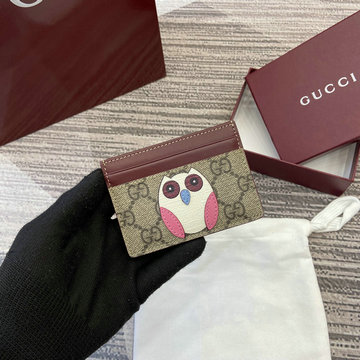 グッチ GUCCI 057-GG818769BMY 2024年最新入荷 オウル ふくろう ディテール GG キーケース 小銭入れ コインケース ジップウォレット
